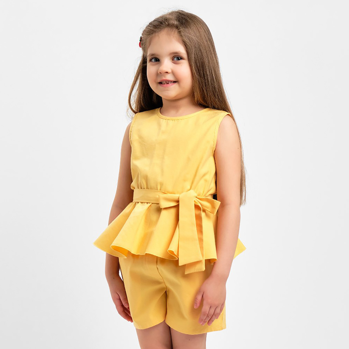 

Костюм детский KAFTAN П00000560, жёлтый, 98, Желтый, Summer cotton KAFTAN KIDS