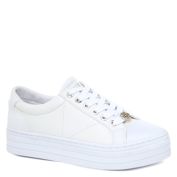 

Кеды женские Guess FL5BLSLEA12 белые 36 EU, FL5BLSLEA12