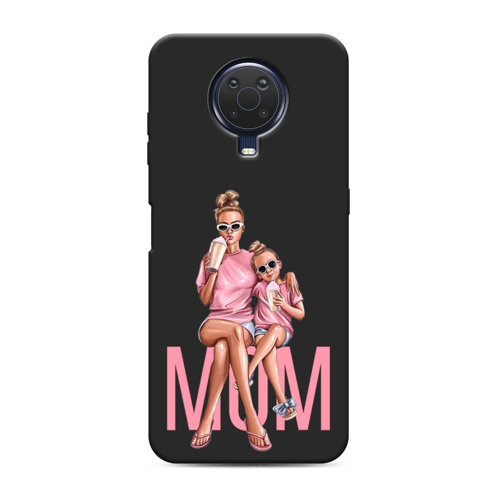 

Чехол Awog на Nokia G20 / Нокиа G20 "Lovely mom", Синий;бежевый;розовый, 124152-1