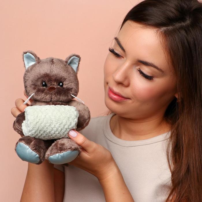 

Мягкая игрушка «Сонный Marti», котик, 25 см