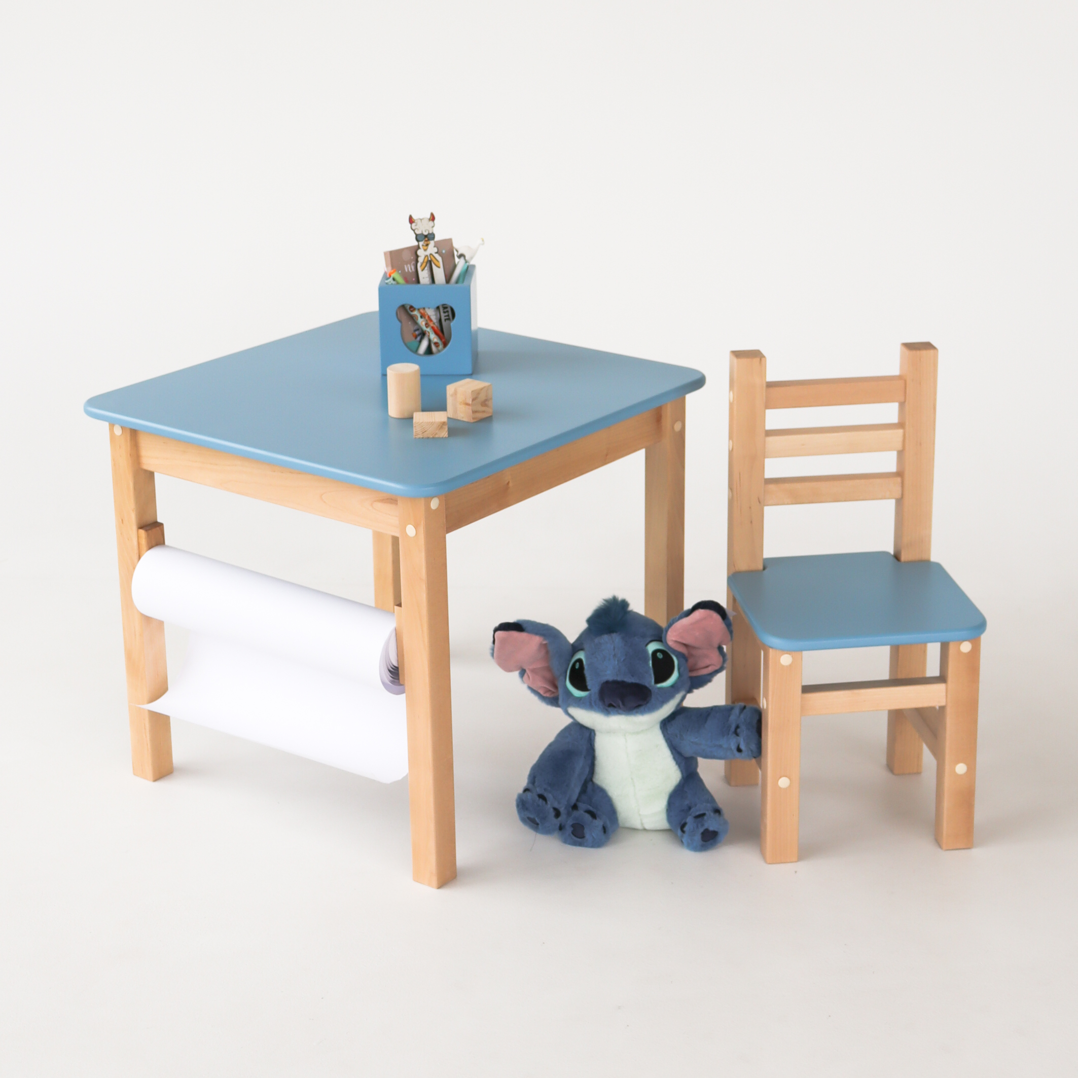 Комплект детской мебели Simba FOREST Blue Lite из березы