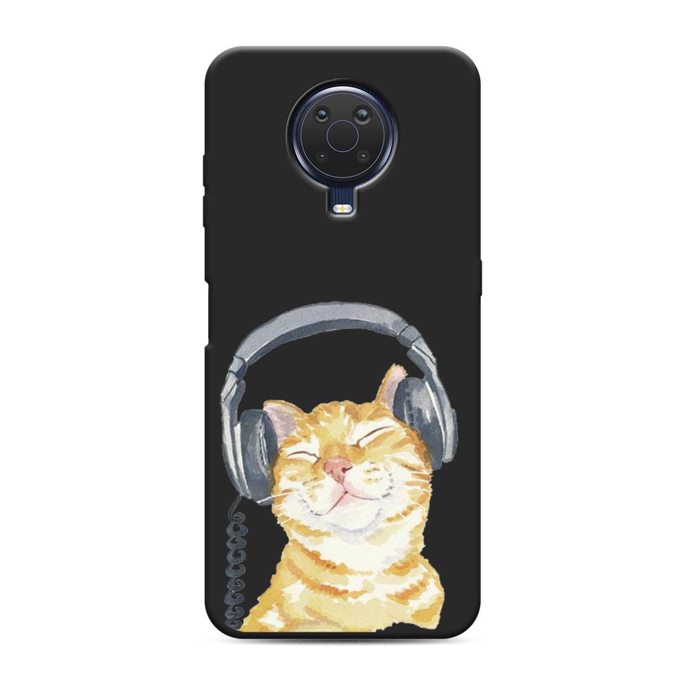 

Чехол Awog "Кот меломан" для Nokia G20