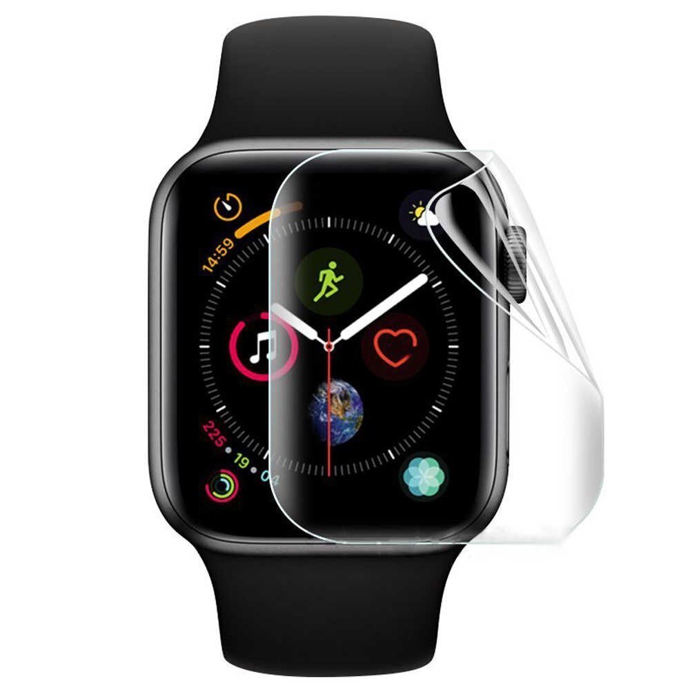 

Гидрогелевая пленка для часов Apple Watch 4, 5, 6, SE 44mm, Прозрачный, Apple Watch