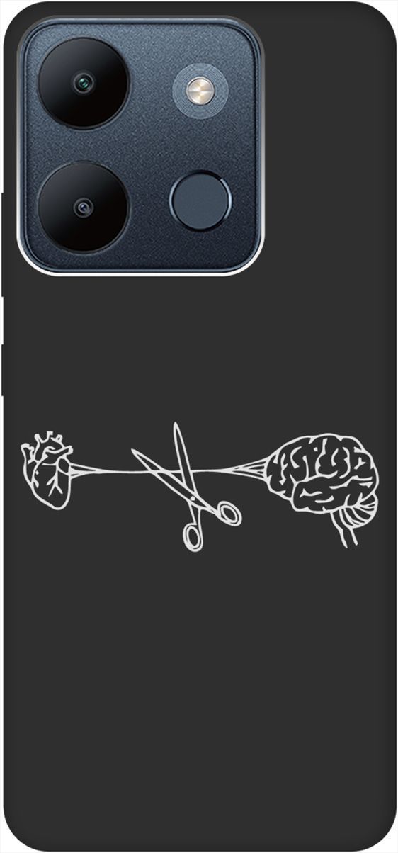 

Чехол на Infinix Smart 7/Tecno Spark Go 2023/Pop 7/Pop 7 Pro "Cut It W" черный, Черный;белый, 158853