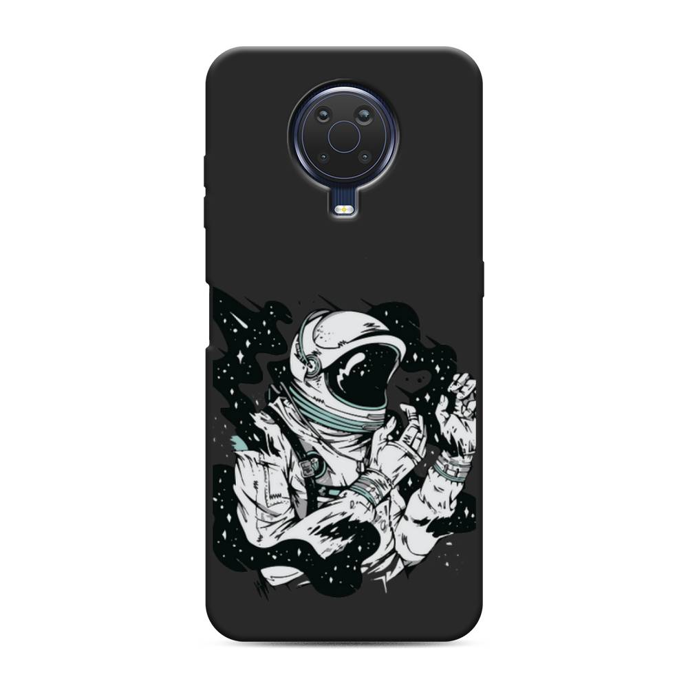 

Чехол Awog на Nokia G20 / Нокиа G20 "Космонавт арт", Черный;белый;прозрачный, 124152-1