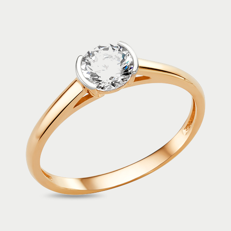 

Кольцо из золота с фианитом р. GOLD CENTER 011511-1102, 011511-1102