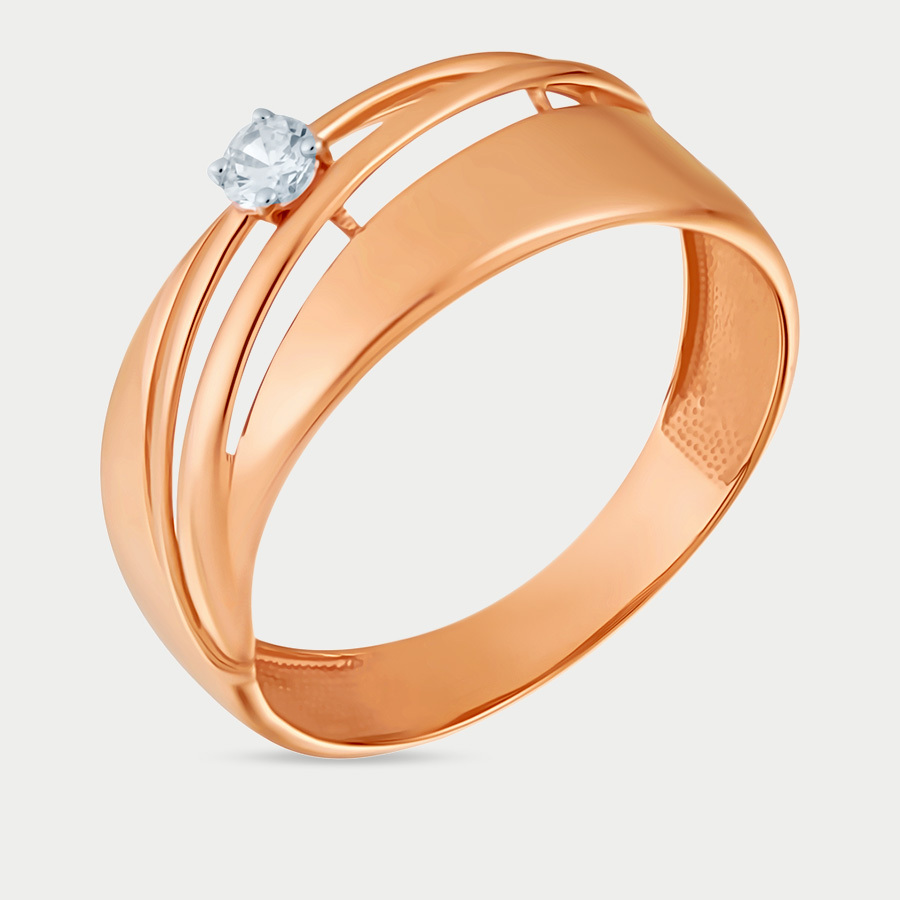 

Кольцо из золота с фианитом р., GOLD CENTER 020281-1102, 020281-1102