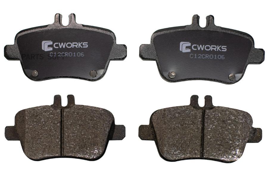 

Тормозные колодки CWORKS задние Low Metallic C12Cr0106