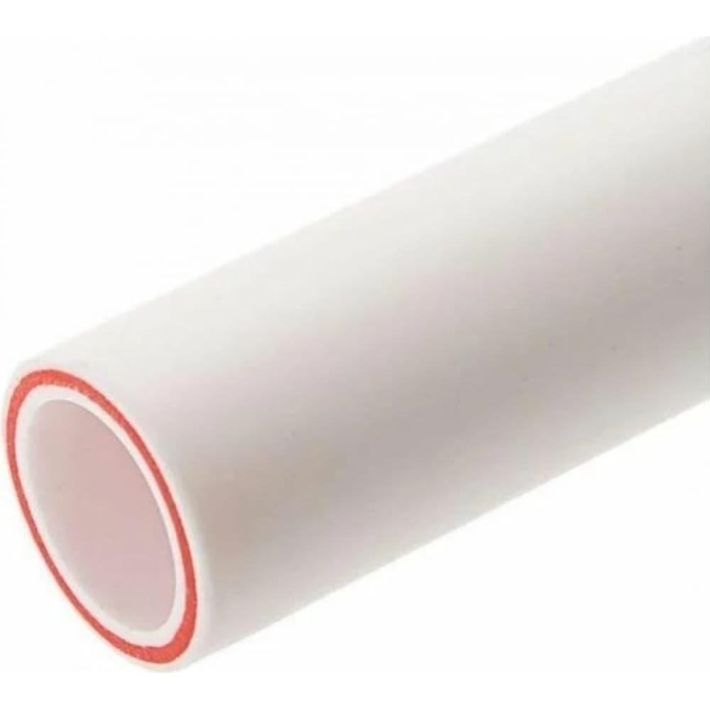 Труба Gigant PP-R белая, армированная стекловолокном SDR 7.4 (PN 20) 32x4.4 мм, 2 м GSG-13 труба для наружной канализации gigant