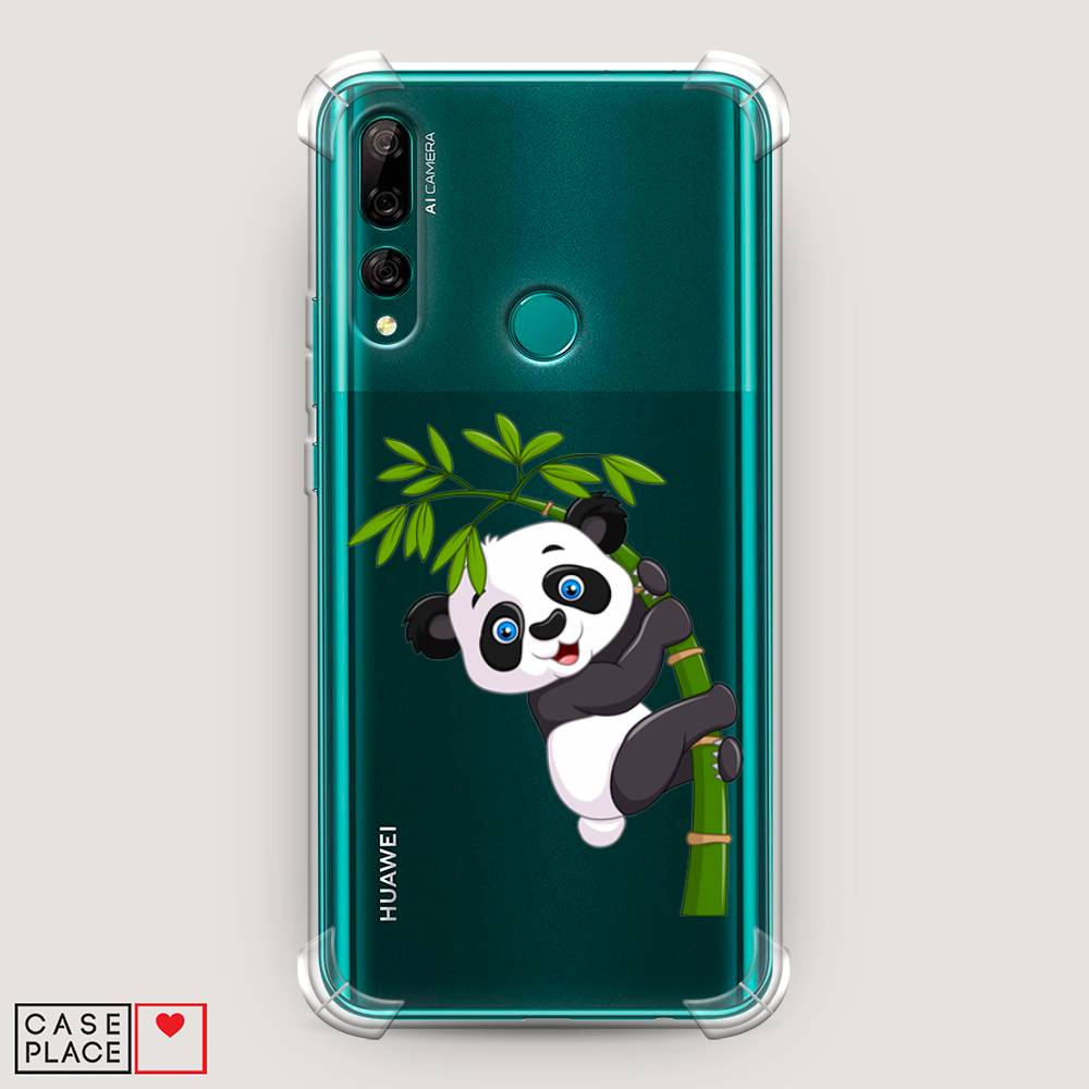 фото Чехол awog "панда на бамбуке" для huawei y9 prime 2019