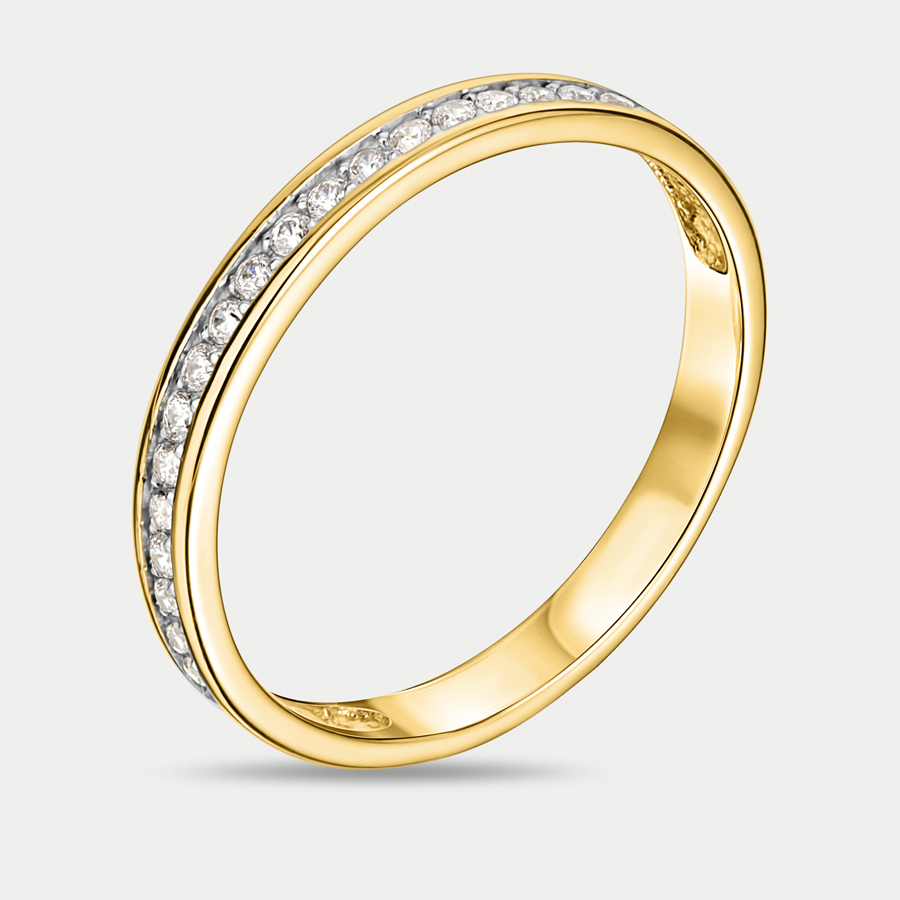 

Кольцо из золота с фианитом р., GOLD CENTER 000471-4102, 000471-4102