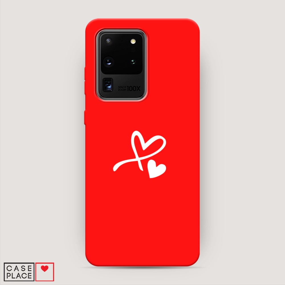 

Чехол Awog на Samsung Galaxy S20 Ultra "Сердечко минимализм", Разноцветный, 29453-1