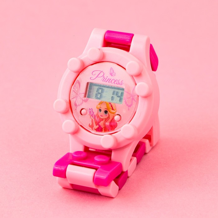 Часы наручные электронные Like Me Р00018824, Самой милой леди, с ремешком-конструктором часы наручные электронные мужские магнитный браслет серебристые