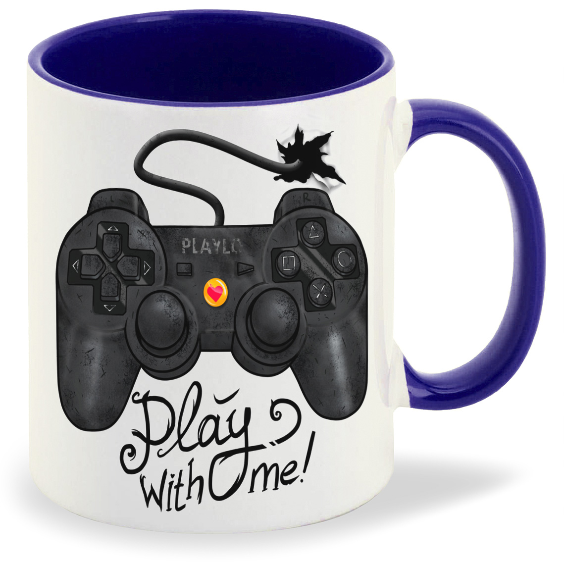 

Кружка CoolPodarok Прикол Джойстик Play with me, Прикол Джойстик Play with me