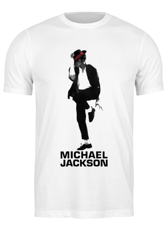 

Футболка мужская Printio Michael jackson белая S, Белый, Michael jackson