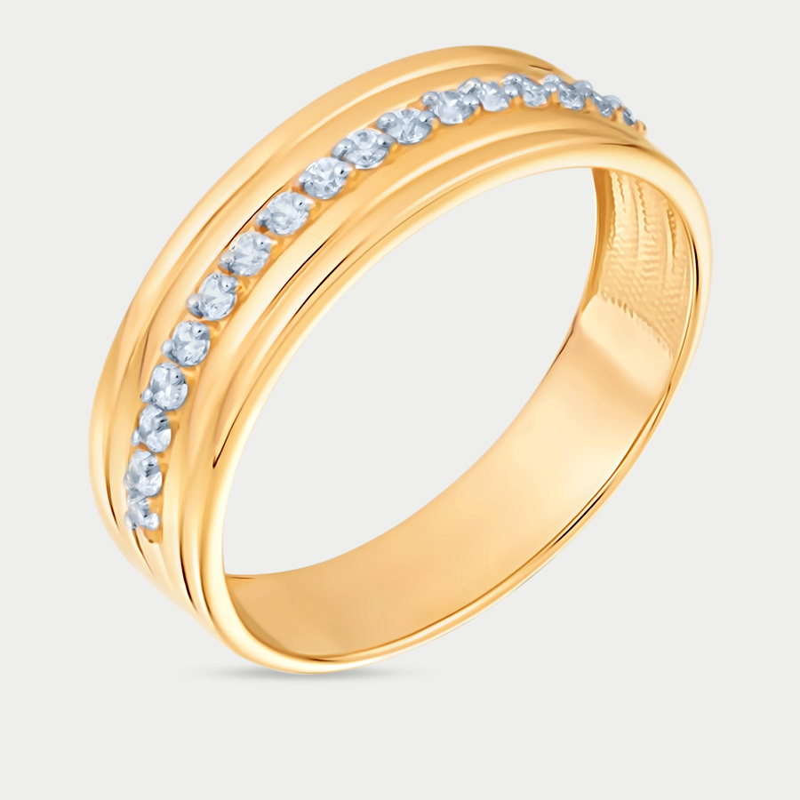 

Кольцо из золота с фианитом р., GOLD CENTER 020811-4102, 020811-4102