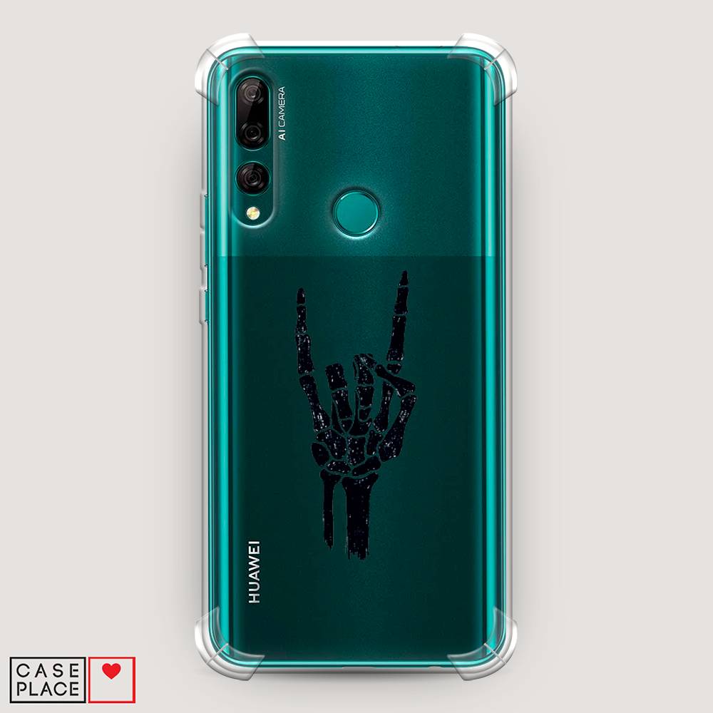 

Чехол Awog на Huawei Y9 Prime 2019 "Rock for a skeleton", Черный;прозрачный, 611951-1