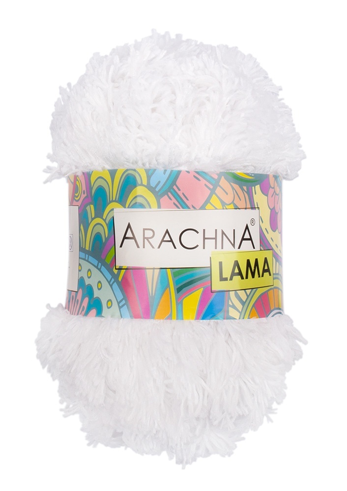 

Пряжа ARACHNA Lama, 100% микрополиэстер, 5х200 г, 100 м, №53, белый, Lama