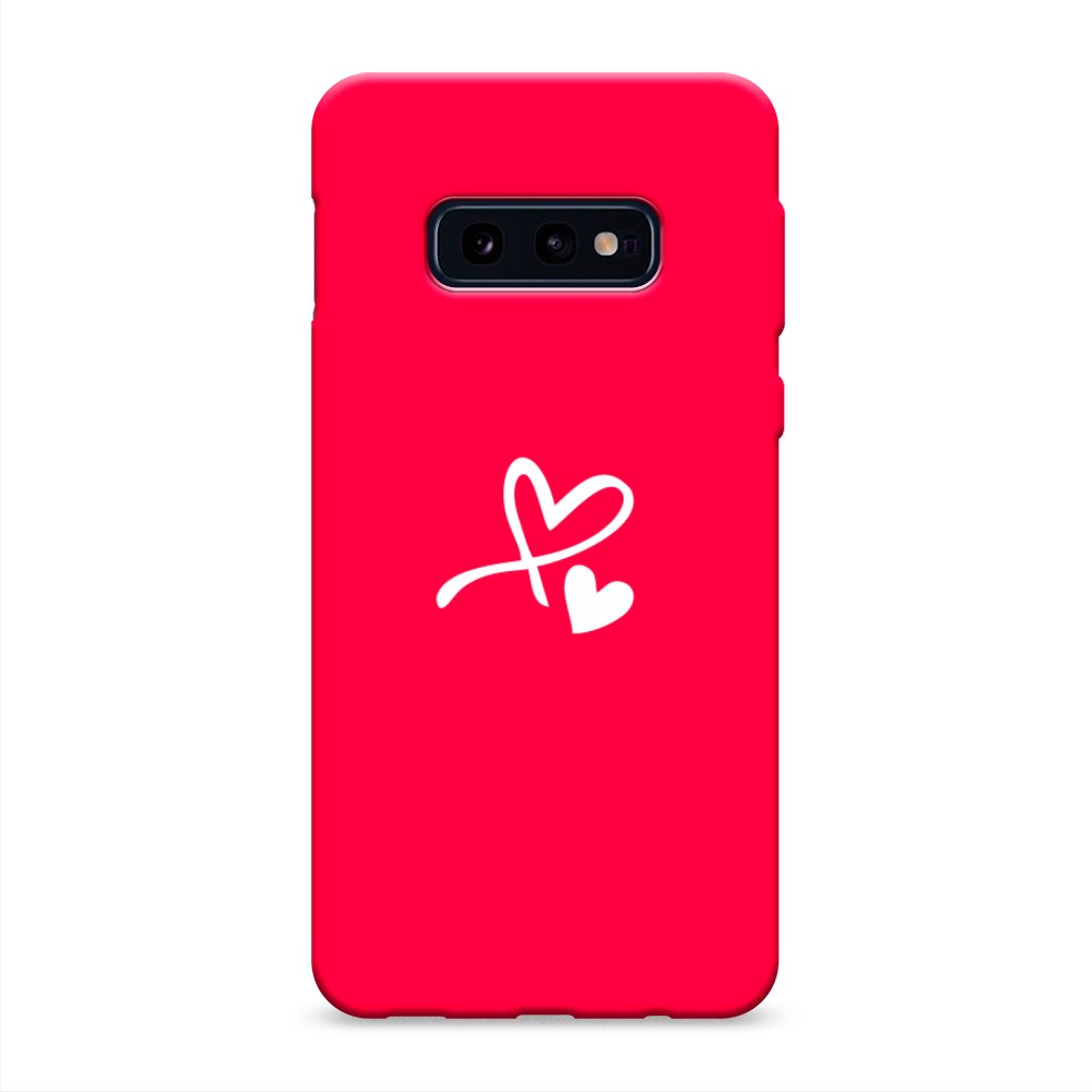 

Чехол Awog на Samsung Galaxy S10E "Сердечко минимализм", Разноцветный, 27253-1