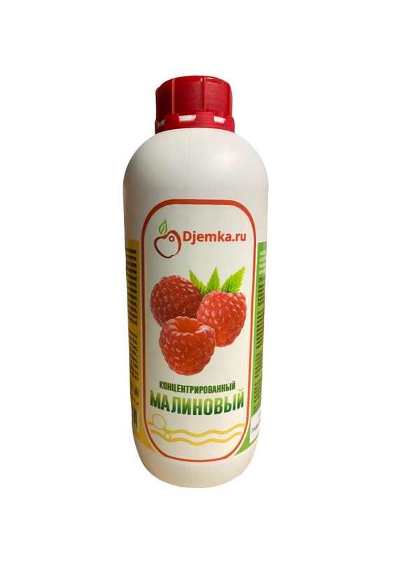 

Сок концентрированный (наполнитель коктейльный) Djemka Малиновый, 1кг