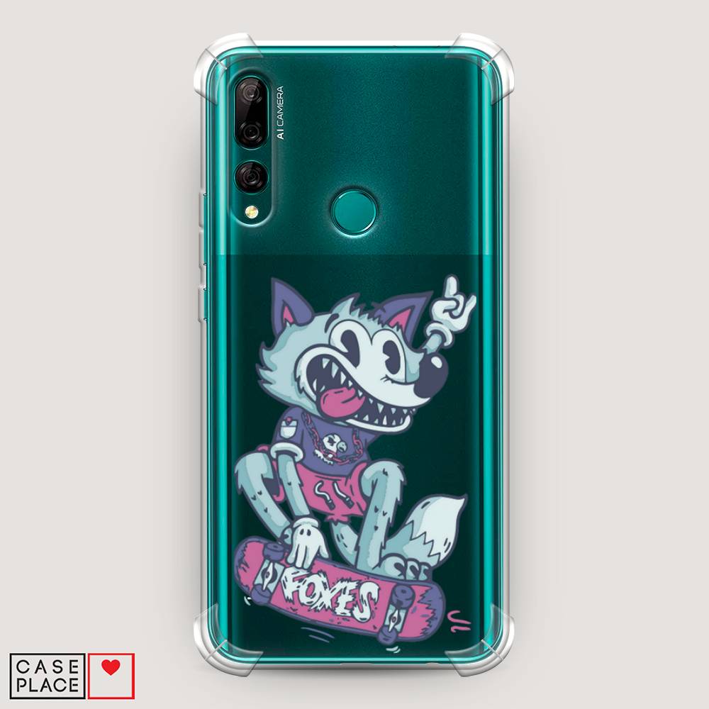 

Чехол Awog на Huawei Y9 Prime 2019 "Foxes", Голубой;фиолетовый, 611951-1