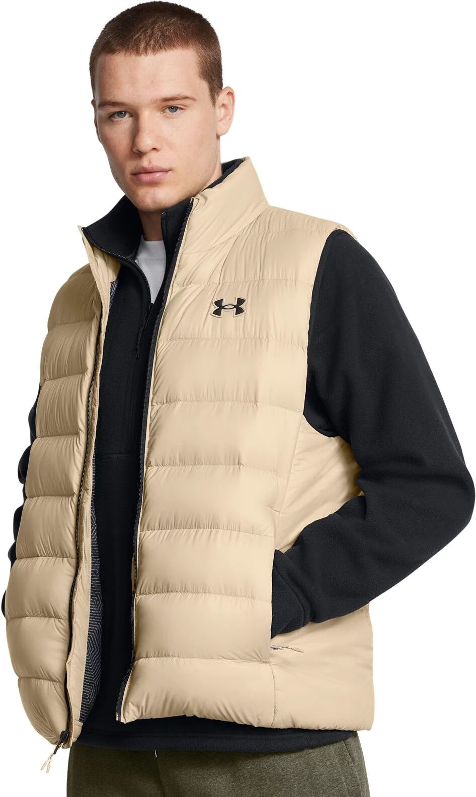 

Утепленный жилет мужской UNDER ARMOUR LEGEND DOWN VEST бежевый MD, LEGEND DOWN VEST