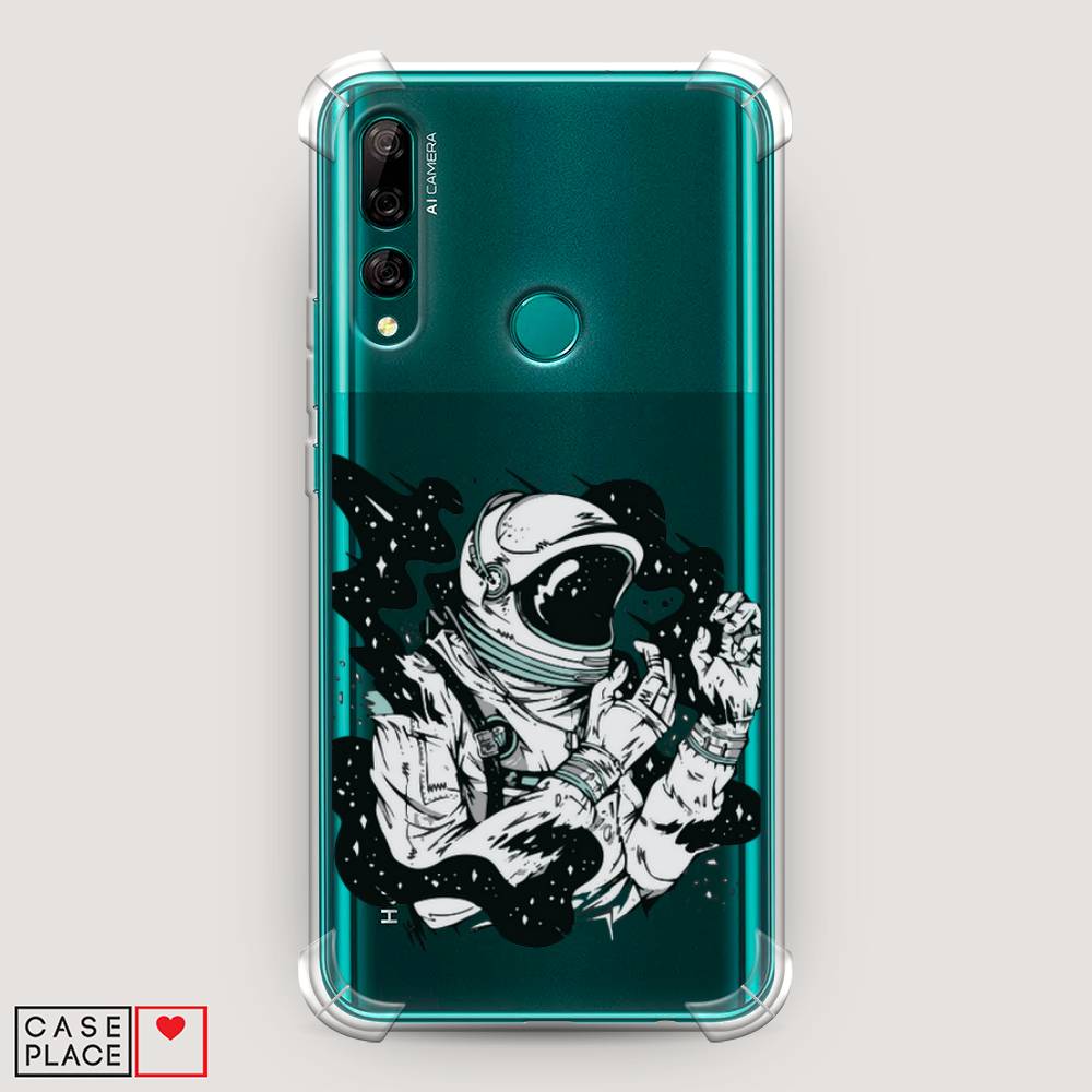 

Чехол Awog на Huawei Y9 Prime 2019 "Космонавт арт", Черный;белый;прозрачный, 611951-1