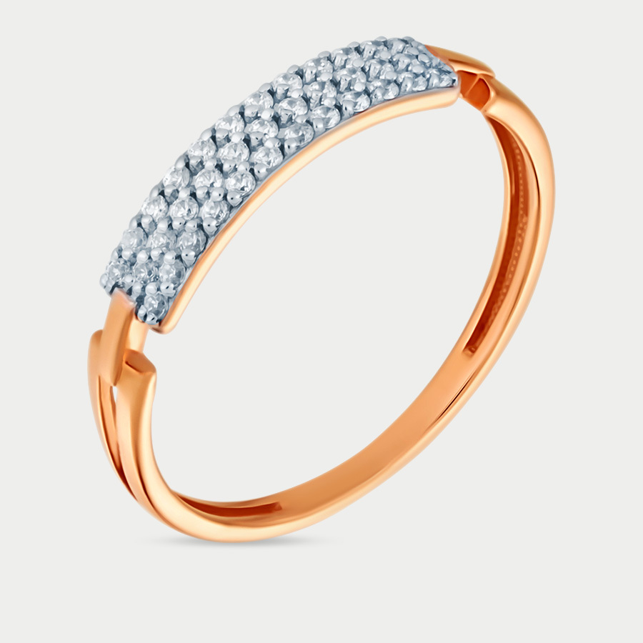 

Кольцо из золота с фианитом р.17 GOLD CENTER 000591-1102, 000591-1102