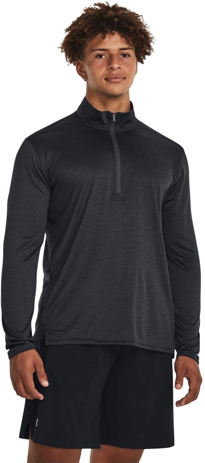 Олимпийка мужская UNDER ARMOUR Tech Vent 1/2 Zip черная LG