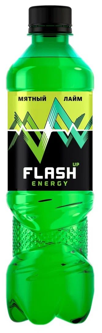 Энергетический напиток Flash Up Energy Мятный лайм 0,5 л