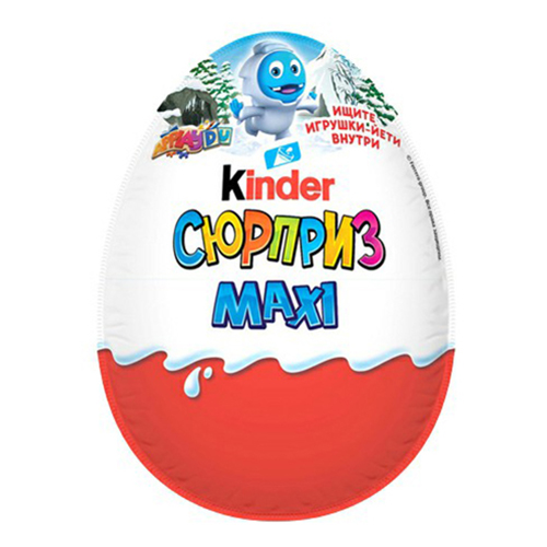 

Шоколадное яйцо Kinder Surprise Maxi молочное 100 г