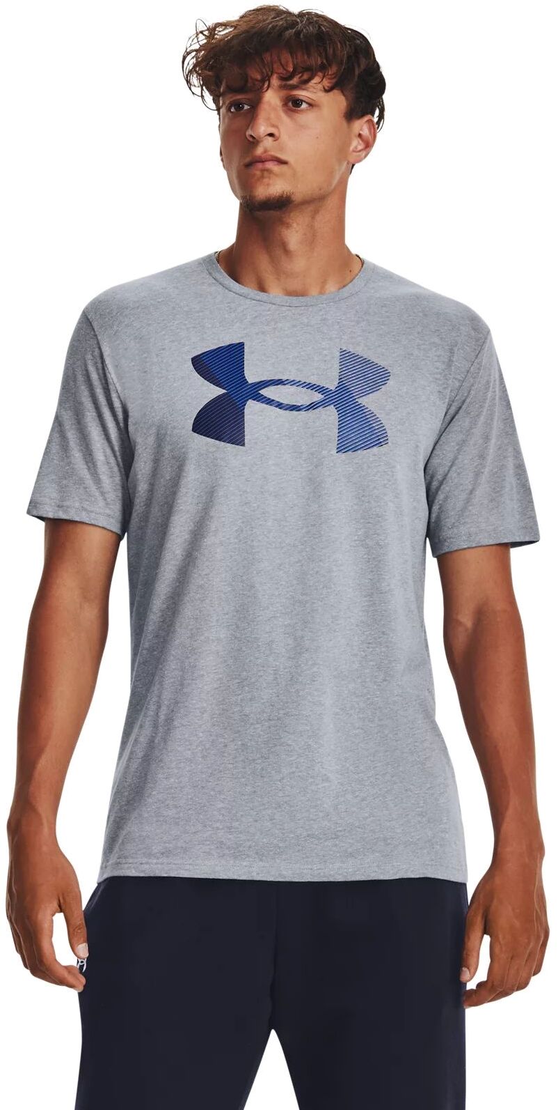 

Футболка мужская UNDER ARMOUR BIG LOGO FILL SS синяя MD, Синий, BIG LOGO FILL SS