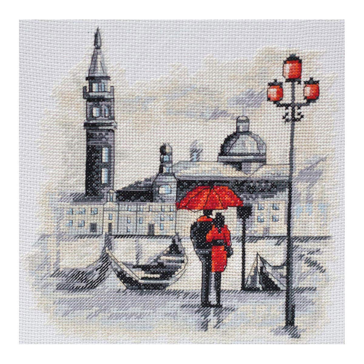 

АН-050 Набор для вышивания крестом 'Свидание' 20*20см