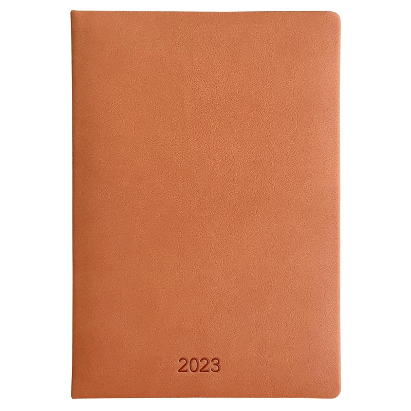 

Ежедневник датированный 2023, 140х200 мм, 352 с. Vienna AZ2508emb/brown