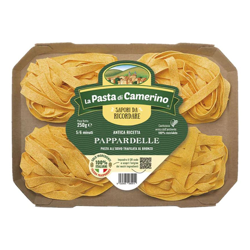 Макаронные изделия La Pasta Di Camerino Pappardelle яичная гнезда 250 г