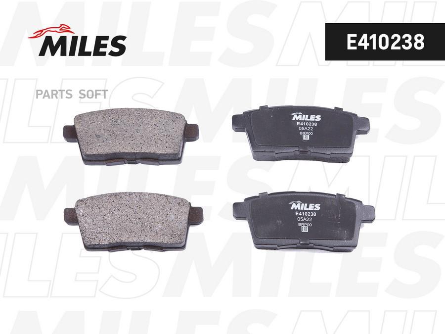 

MILES E410238 Колодки тормозные MAZDA CX7/CX9 07- задние LowMetallic