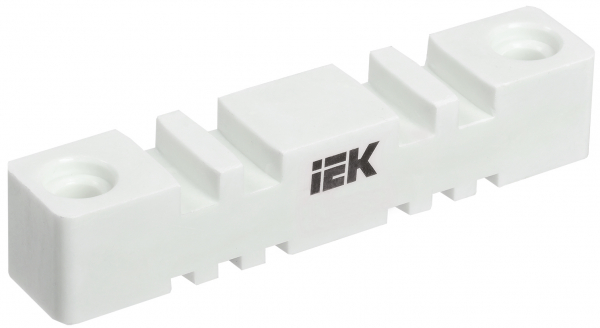 фото Iek изолятор шинный плоский ишп 2p для шин 5 и 10 мм 180 мм