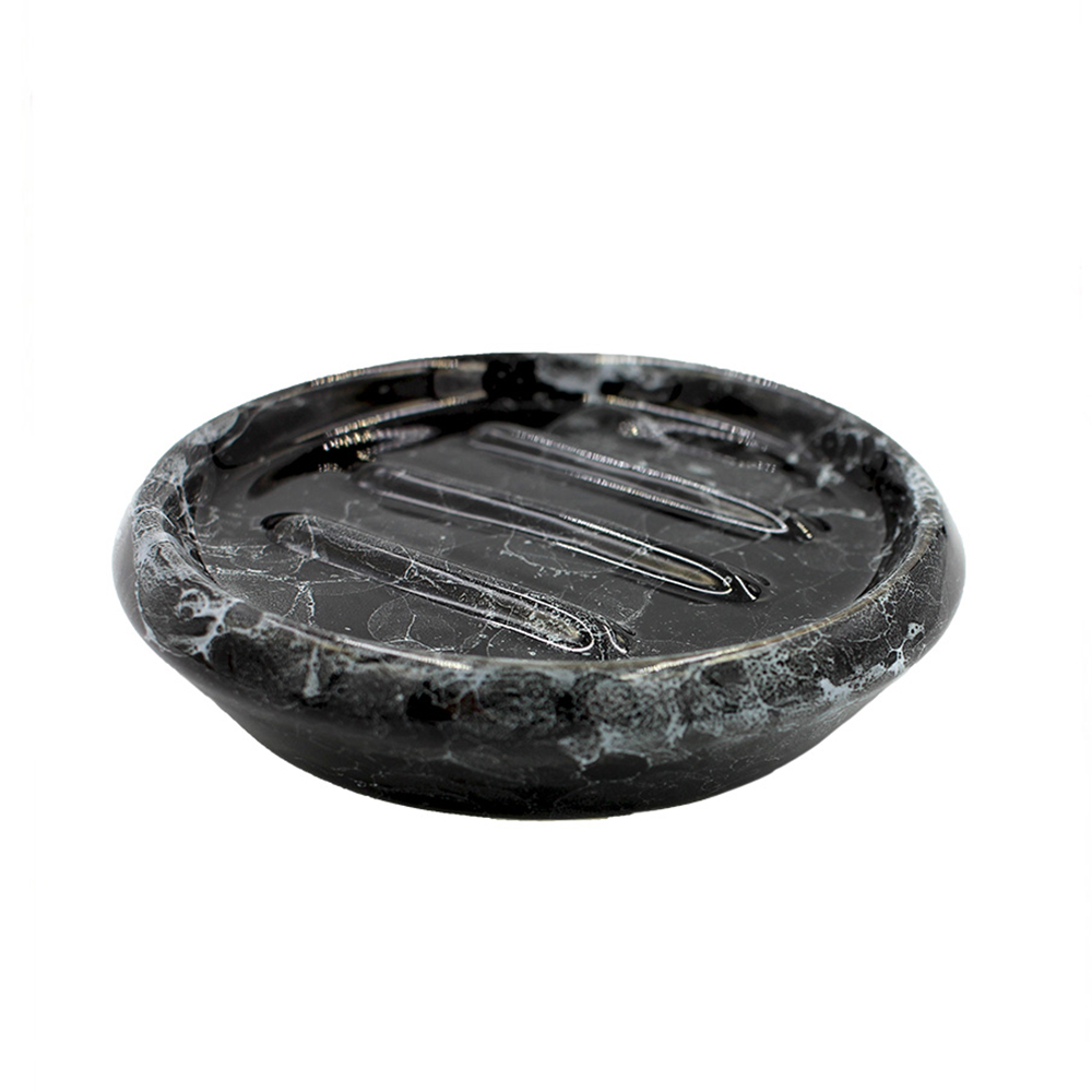 Мыльница Bath Plus Pietra Black керамика 1572₽