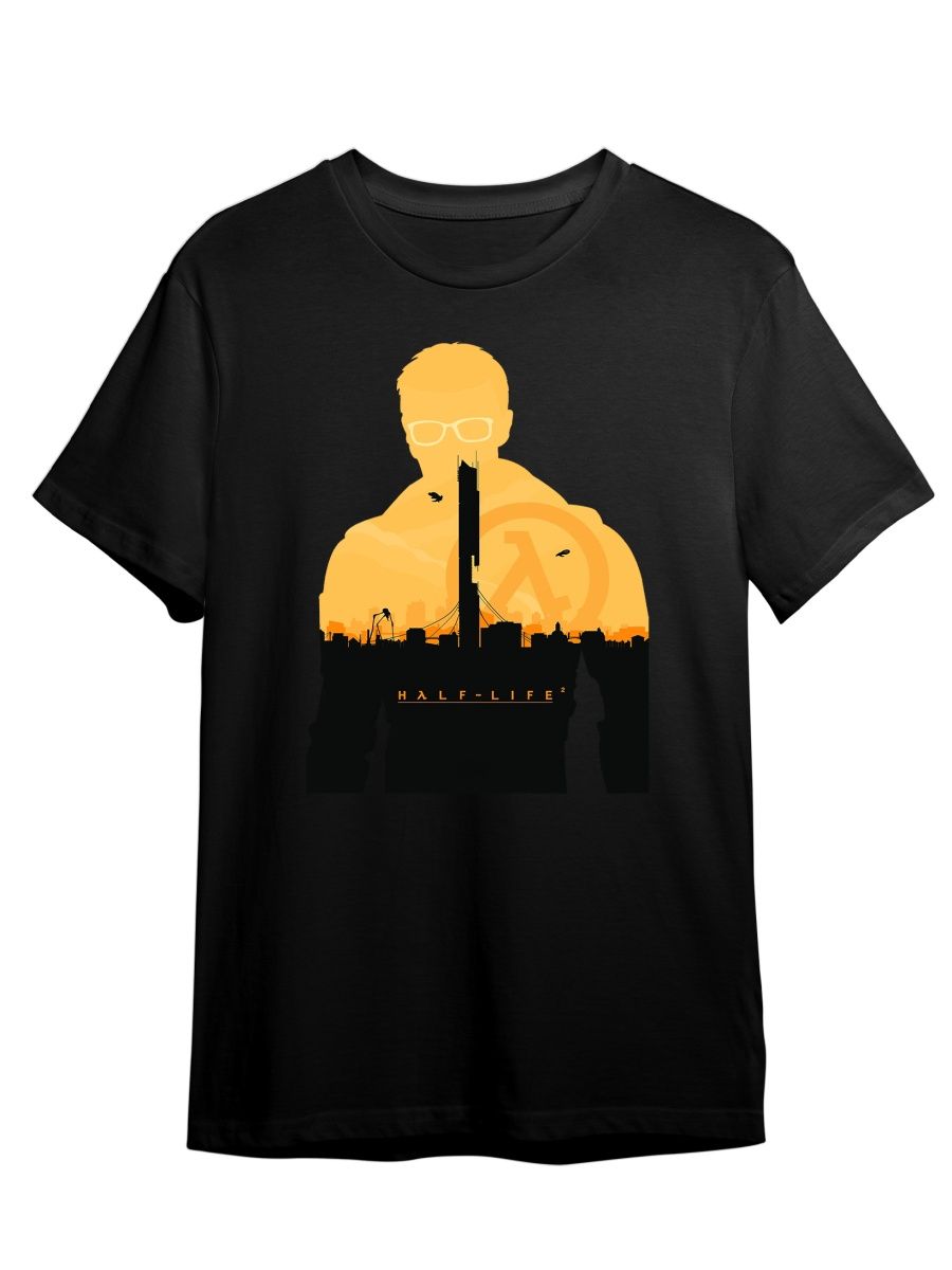 

Футболка унисекс СувенирShop Half-Life/Гордон Фримен 26 черная M, Черный, "Half-Life/Гордон Фримен" 26