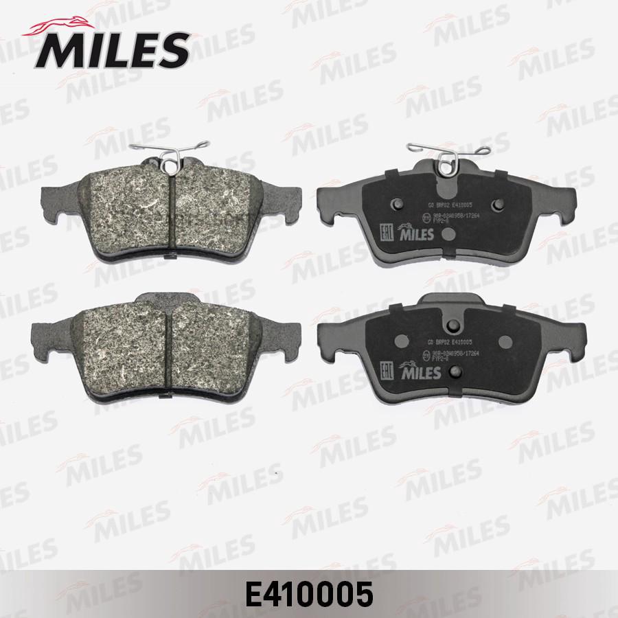 

MILES E410005 Колодки торм. FORD FOCUS II/III/MAZDA 3/OPEL VECTRA C/VOLVO S40 зад. LowMeta