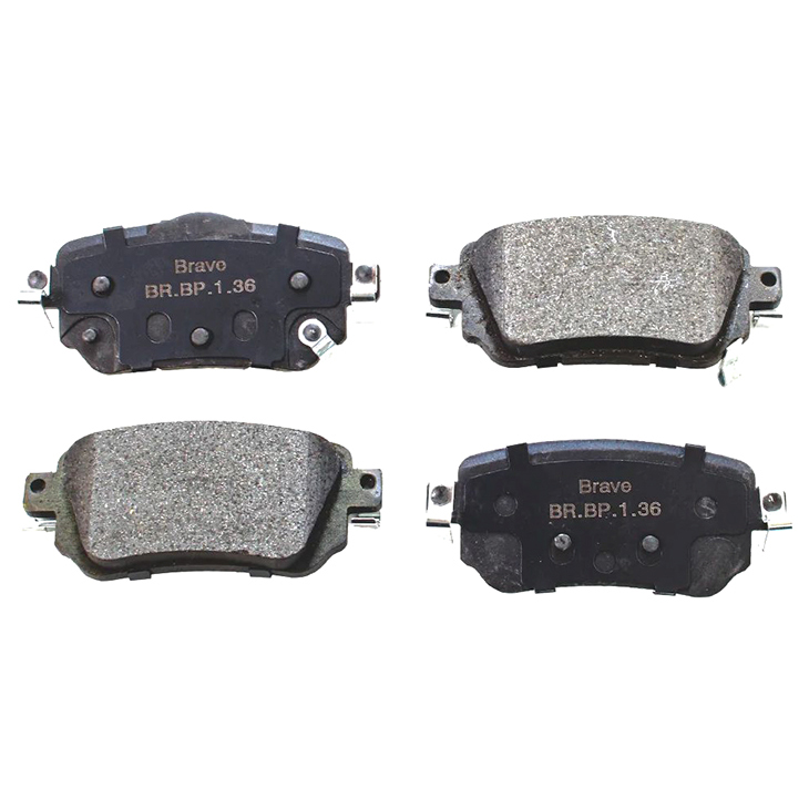 

Колодки Задние Nissan Qashqai J 11 X-Trail T32 13- Brave Br.Bp.1.36 BRAVE арт. BR.BP.1.36