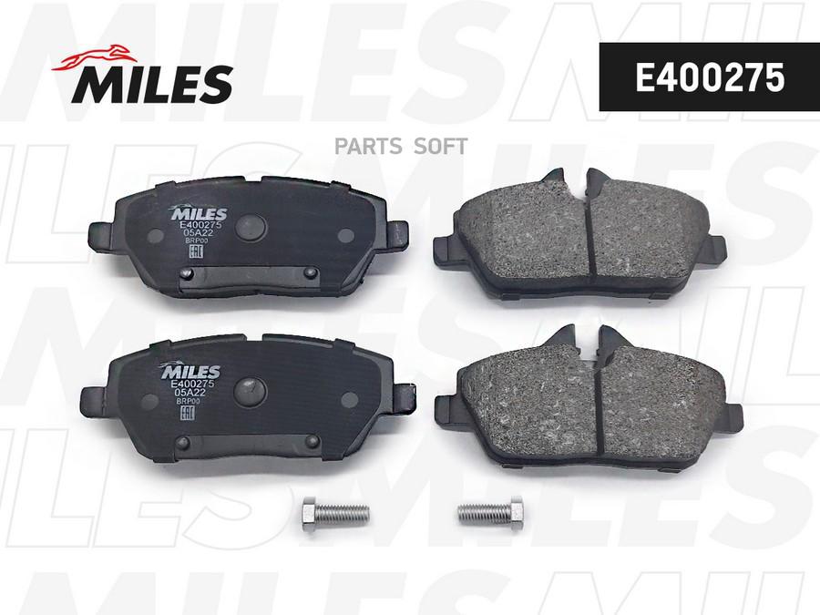 

Колодки тормозные BMW E81/E87/MINI COOPER 04- передние LowMetallic MILES E400275