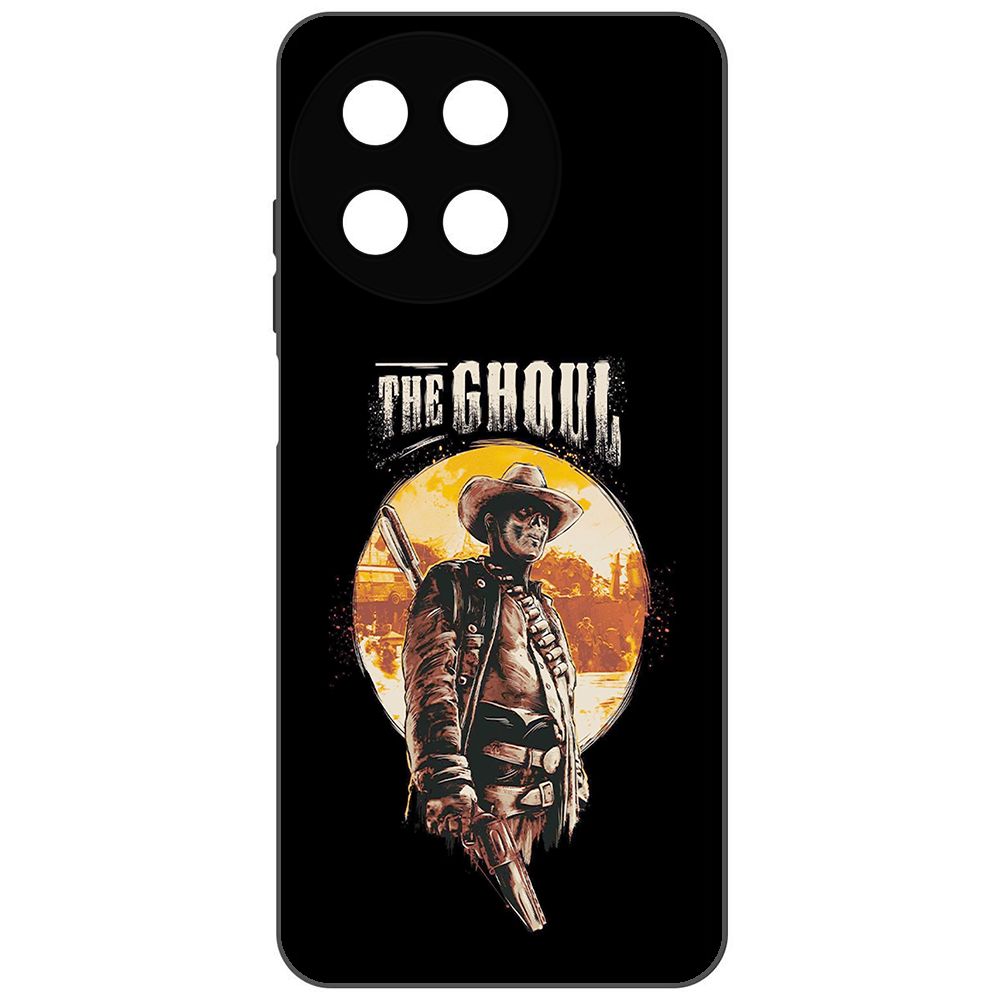 

Чехол-накладка Krutoff Soft Case Фоллаут (Fallout) - Гуль для Realme 11 4G черный