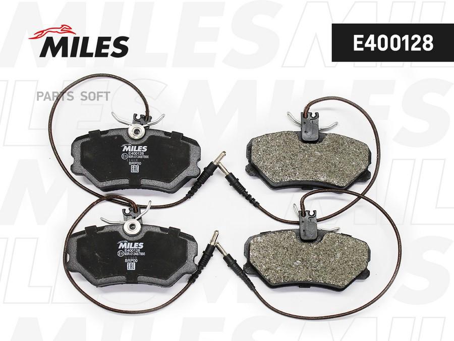 

MILES E400128 Колодки тормозные PEUGEOT 306 93-01/405 92-96/IKCO SAMAND передние LowMetall