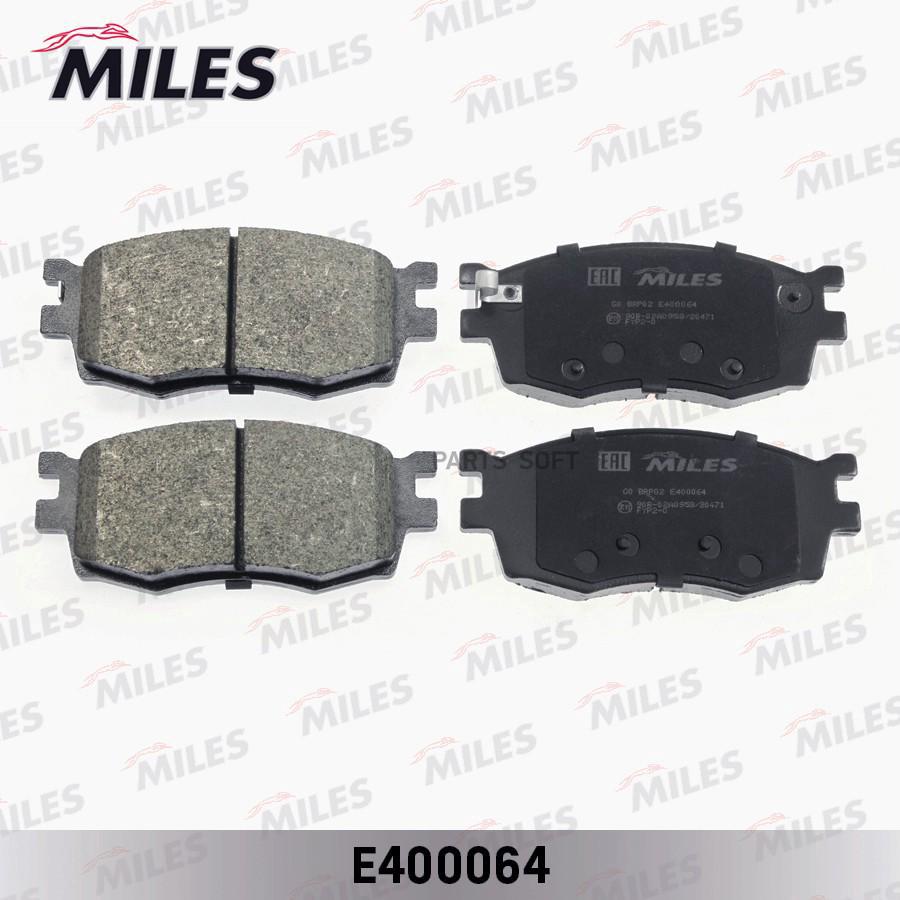 

Колодки тормозные HYUNDAI ACCENT/i20/KIA RIO 05- передние LowMetallic MILES E400064