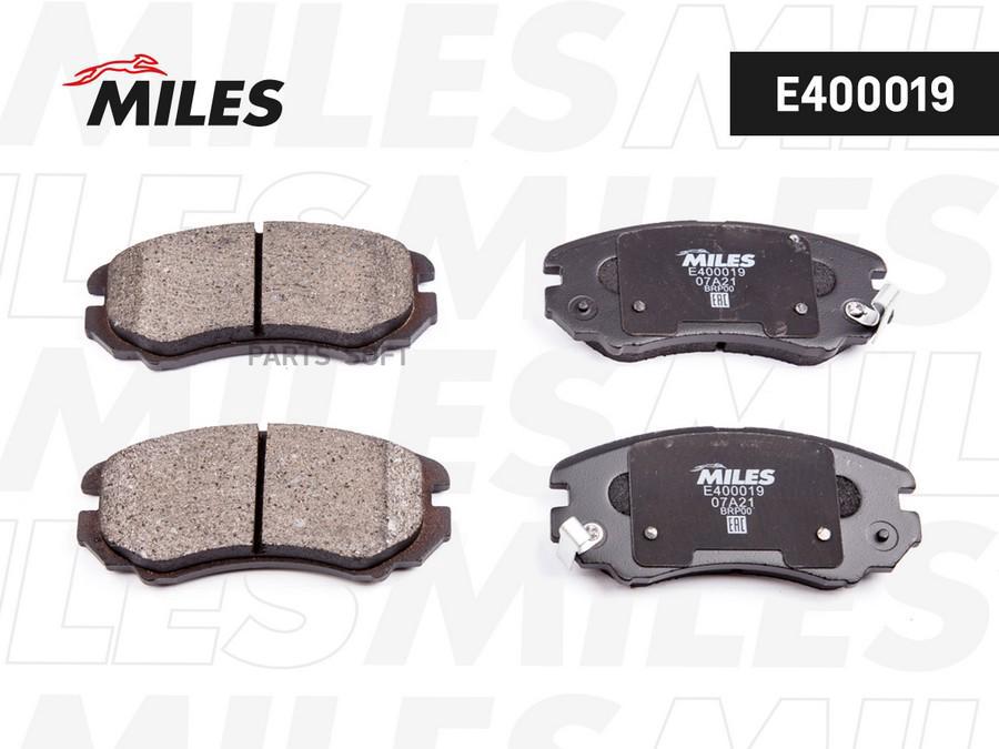 

Колодки тормозные передние (без датчика) (Смесь Low-Metallic) (HYUNDAI SONAT MILES E400019
