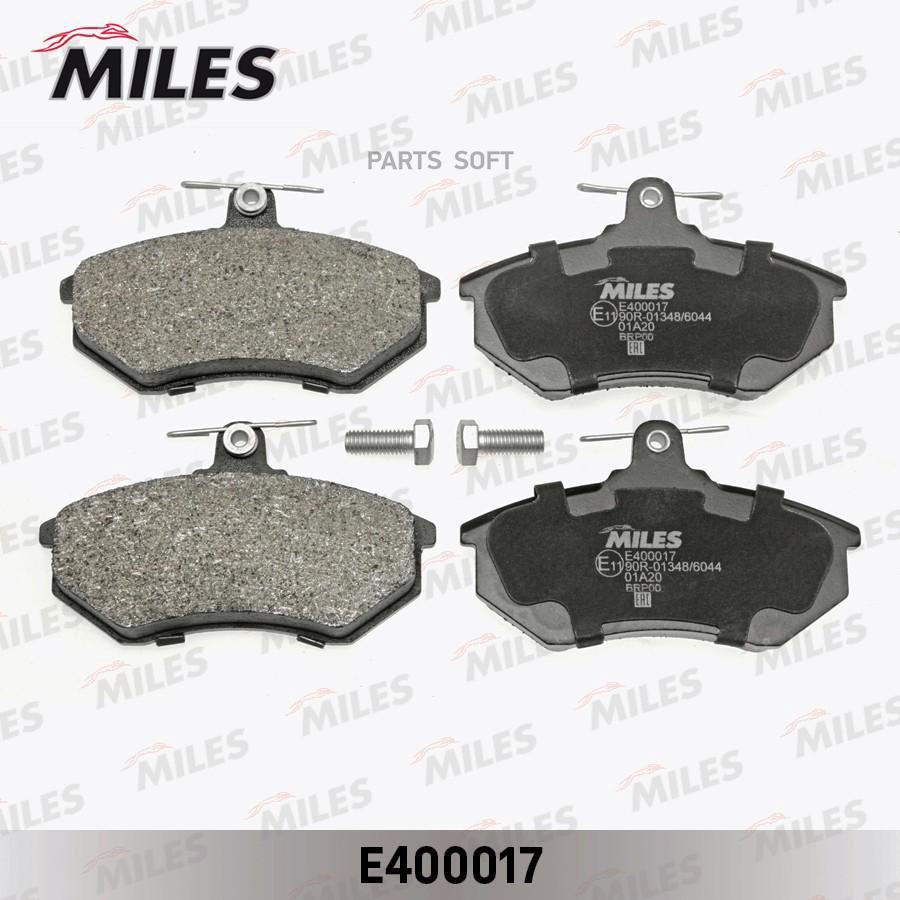 

Колодки тормозные AUDI А80/VOLKSWAGEN 87 97 передние LowMetallic MILES E400017