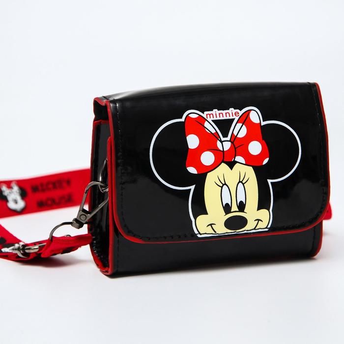 

Сумка Disney Р00000632, 9х12 см, Минни Маус, МИКС, Черный, Минни Маус