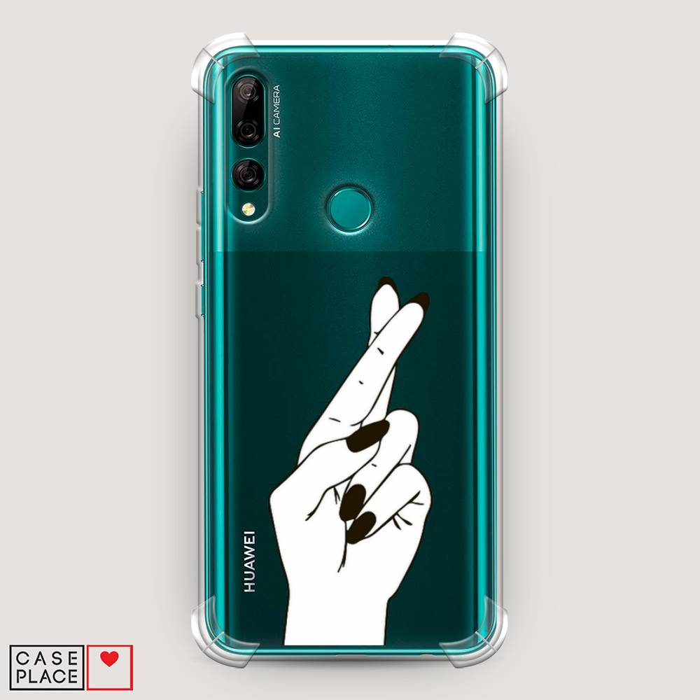 

Чехол Awog на Huawei Y9 Prime 2019 "Пальцы графика", Серый, 611951-1
