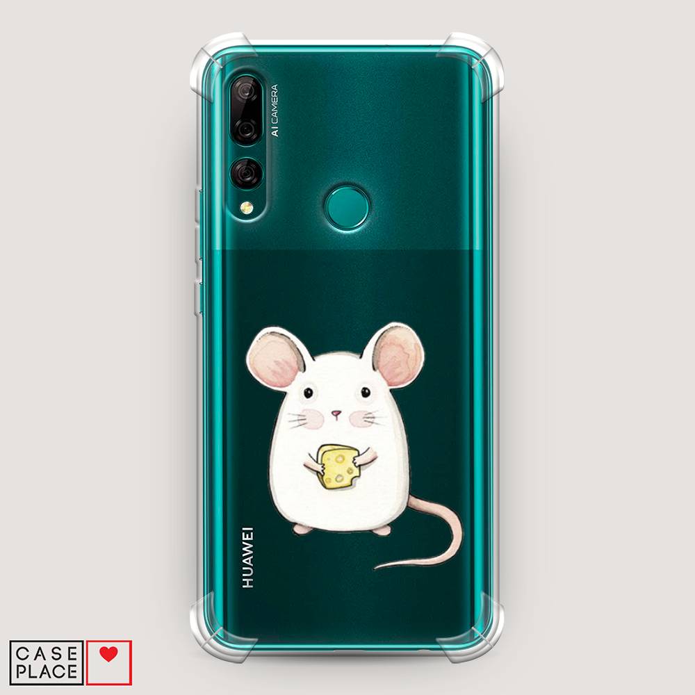 

Чехол Awog на Huawei Y9 Prime 2019 "Мышка", Белый;розовый;прозрачный, 611951-1